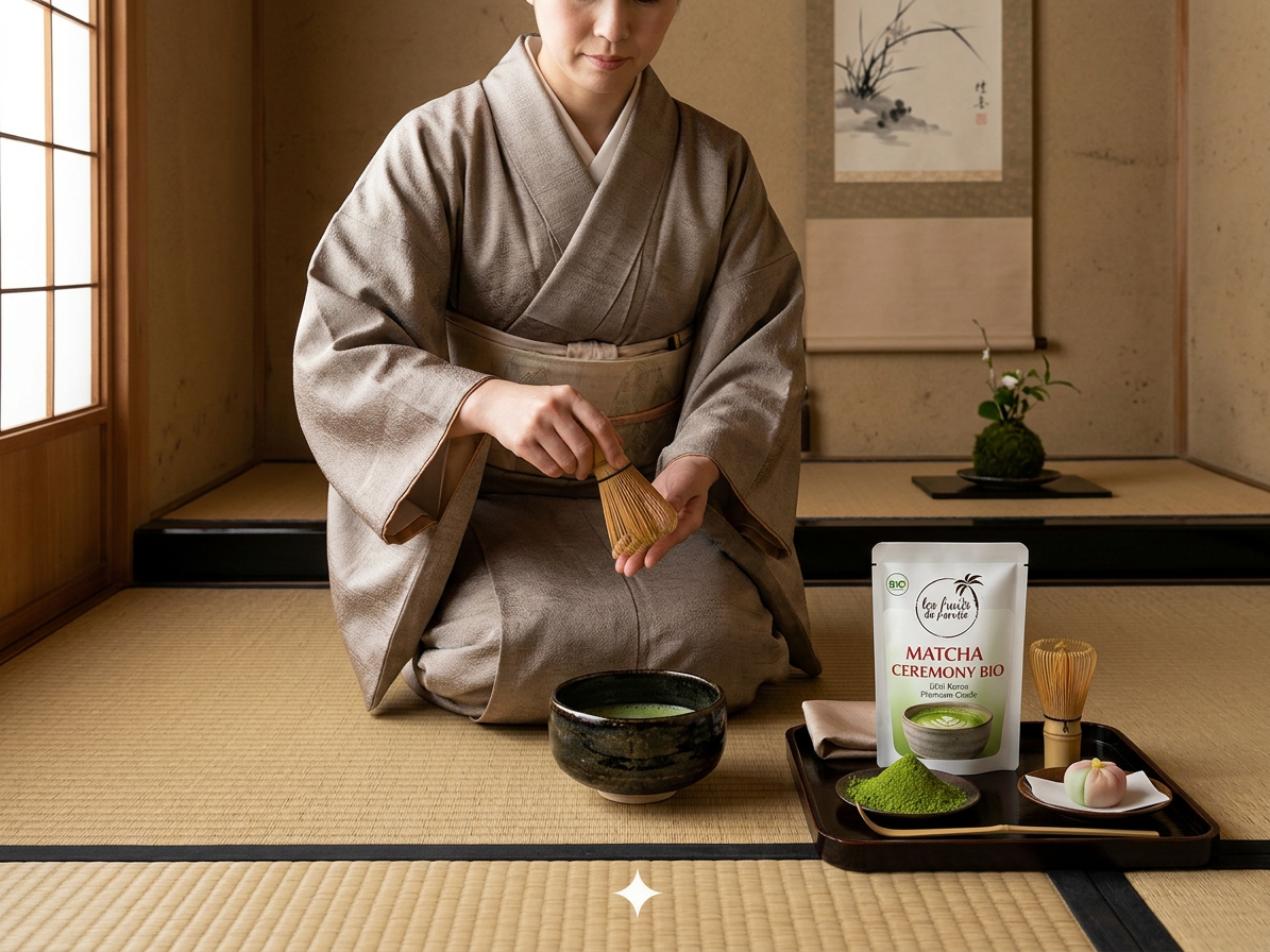 Ceremony Matcha BIO Jižní Korea 250 g LES FRUITS DU PARADIS