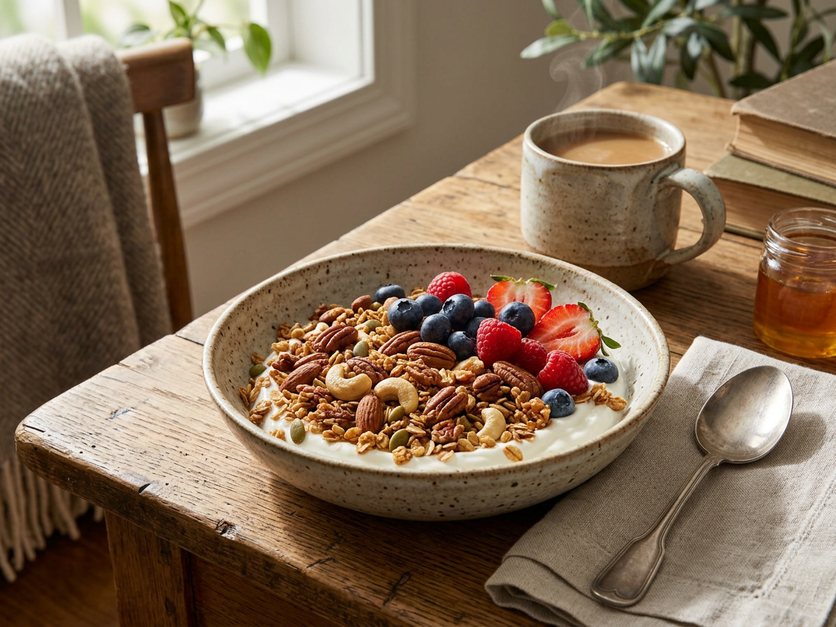 Ořechová granola BIO 5 kg LES FRUITS DU PARADIS