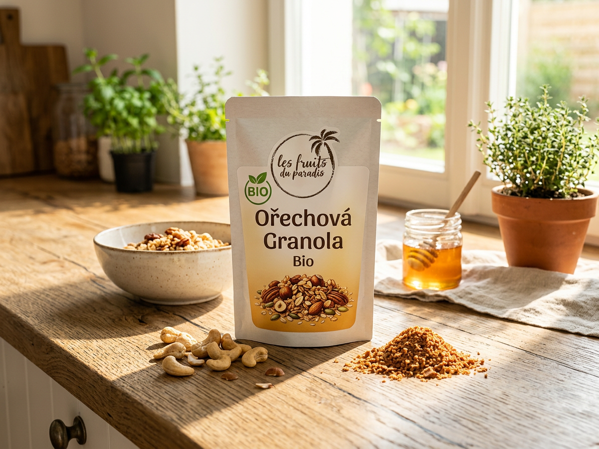 Ořechová granola BIO 300 g LES FRUITS DU PARADIS