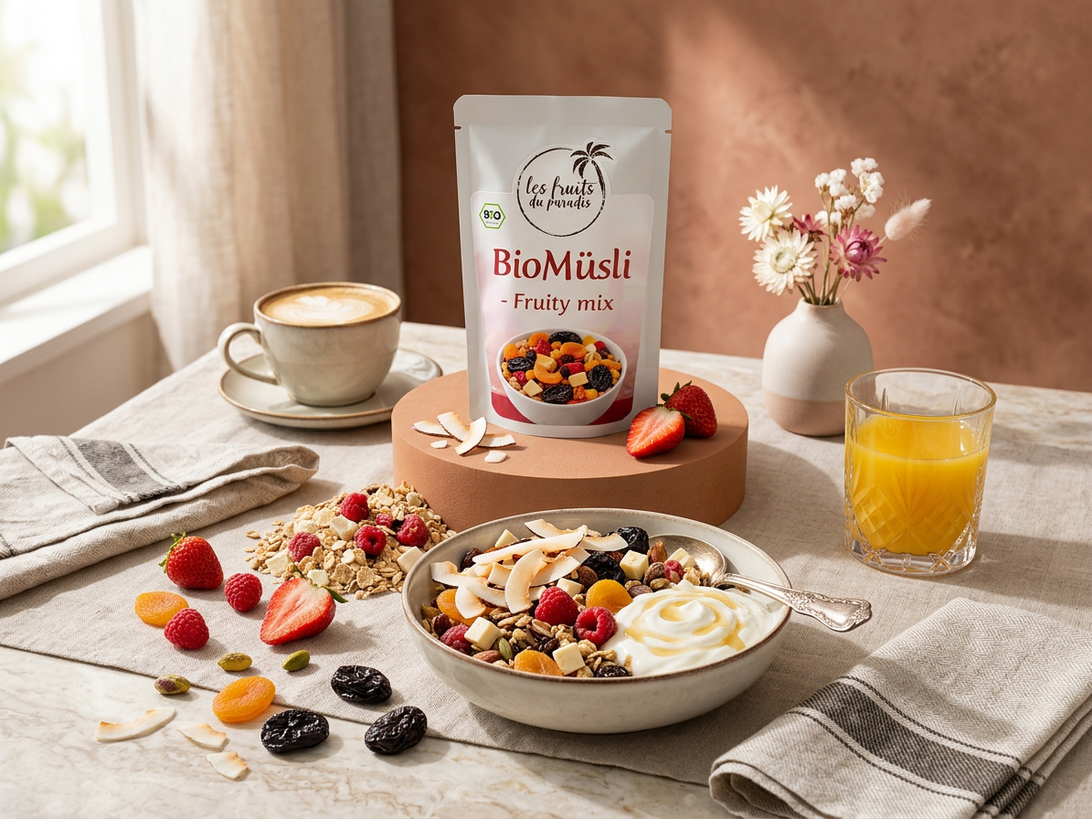 BioMüsli - Fruity mix 300 g LES FRUITS DU PARADIS