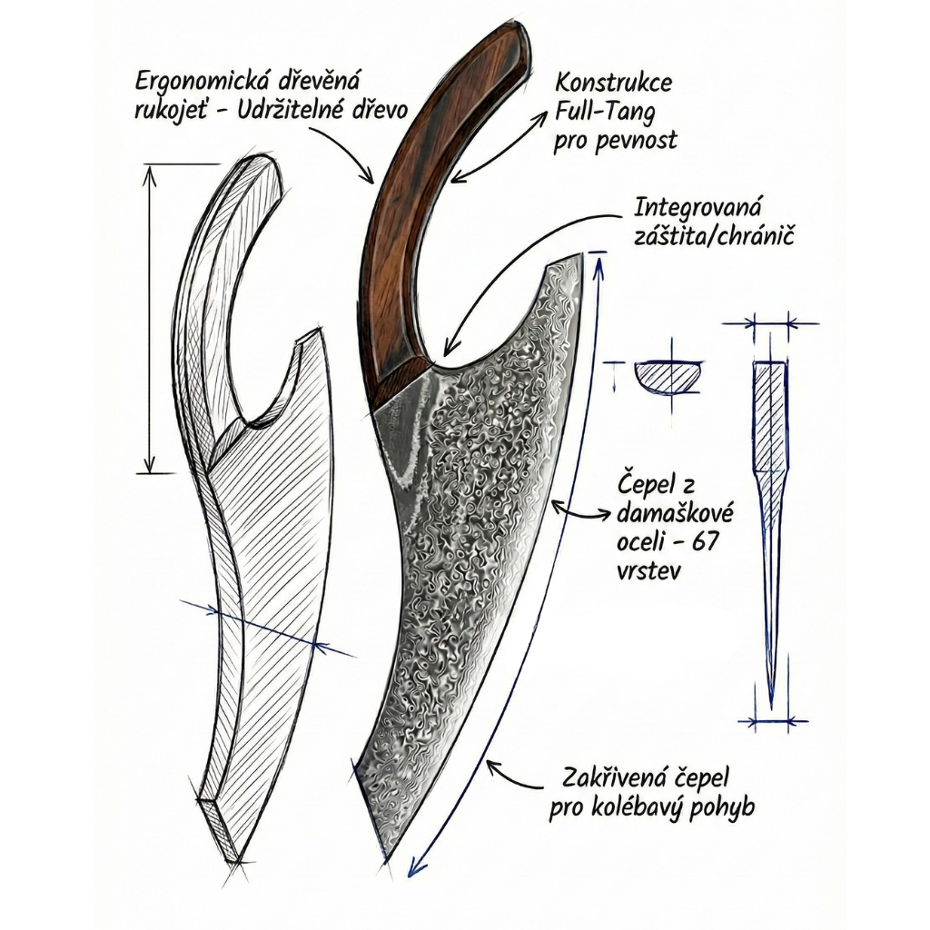 Nůž Saracen ECLIPSE Black Diamond
