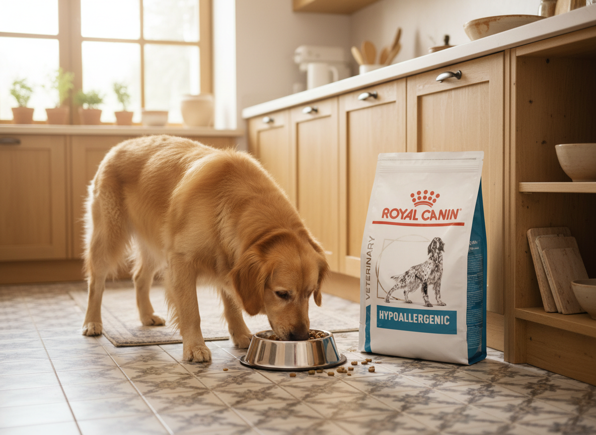 Royal Canin VHN Hypoallergenic dog granule pre psy 14 kg