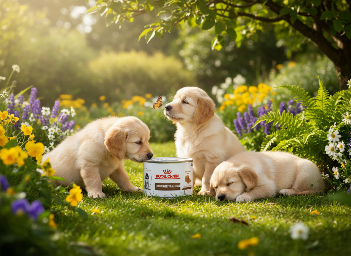 Royal Canin VHN gastrointestinal puppy konzerva pre šteňatá 195 g