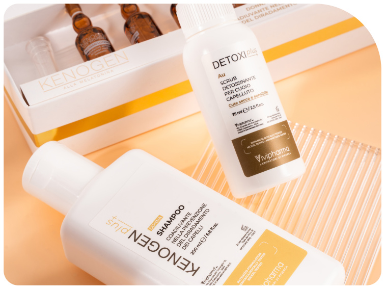 Peeling na vlasovou pokožku se zlatem Detoxi Au