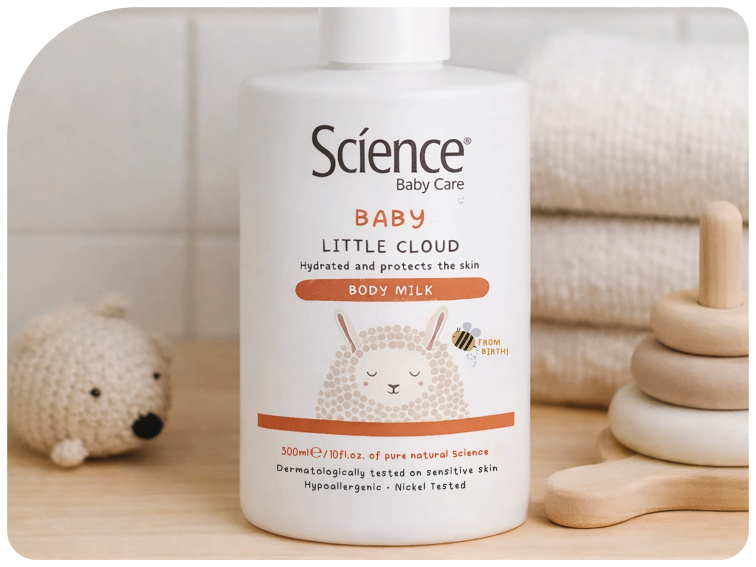 Baby Little cloud - dětské tělové mléko