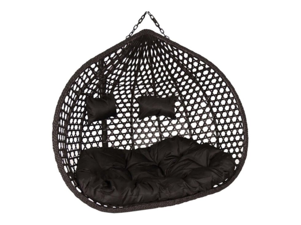 Závěsný koš MARCEL Black (bez kovové kostrukce bez podstavce)