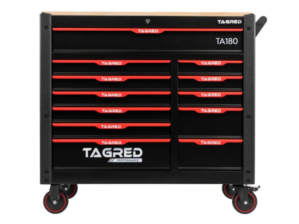 Dílenský vozík s 12 šuplíky XXL, TAGRED TA180