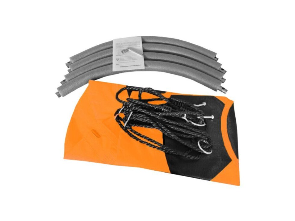 Aga Závěsné relaxační houpací hnízdo, Pohodlné, Oranžové, 90 cm, Nosnost 120 kg
