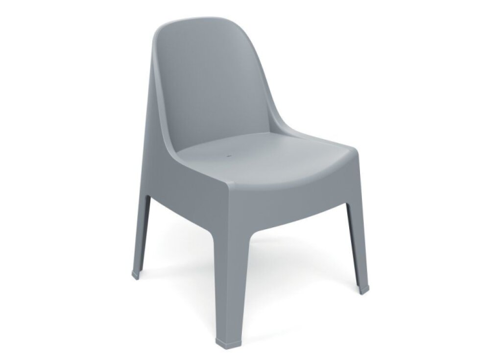 Plastová zahradní židle Milane Agate Gray FERNE