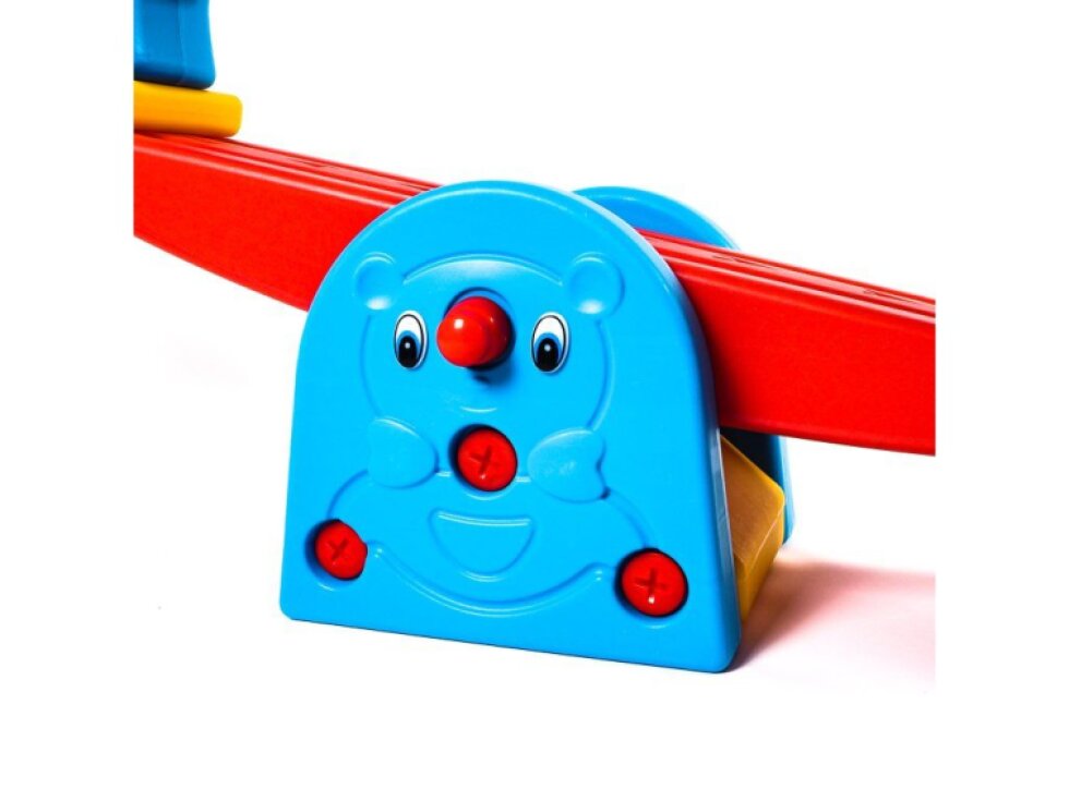 Aga4Kids Dětská houpačka Slon, bezpečná, plastová, pro 2 osoby, nosnost 25 kg, barevná, klasická