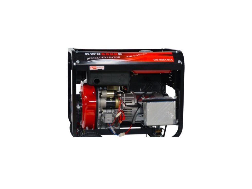 Naftová elektrocentrála 6500W 12/230/380V KD120