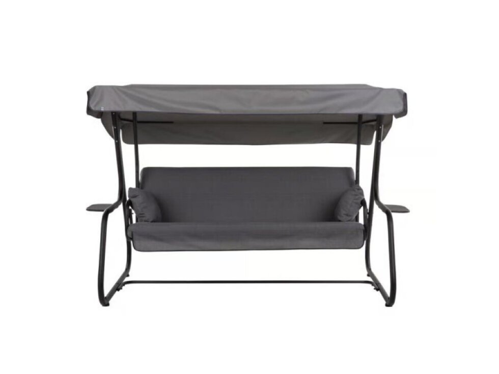 Zahradní houpačka Vita Black Edition s bočními stolky H024-07PB PATIO