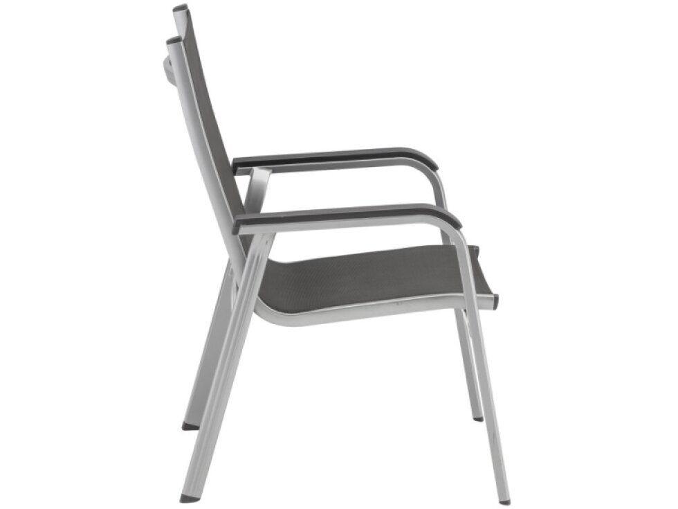 Hliníkové zahradní křeslo Basic Plus Antracit Silver KETTLER