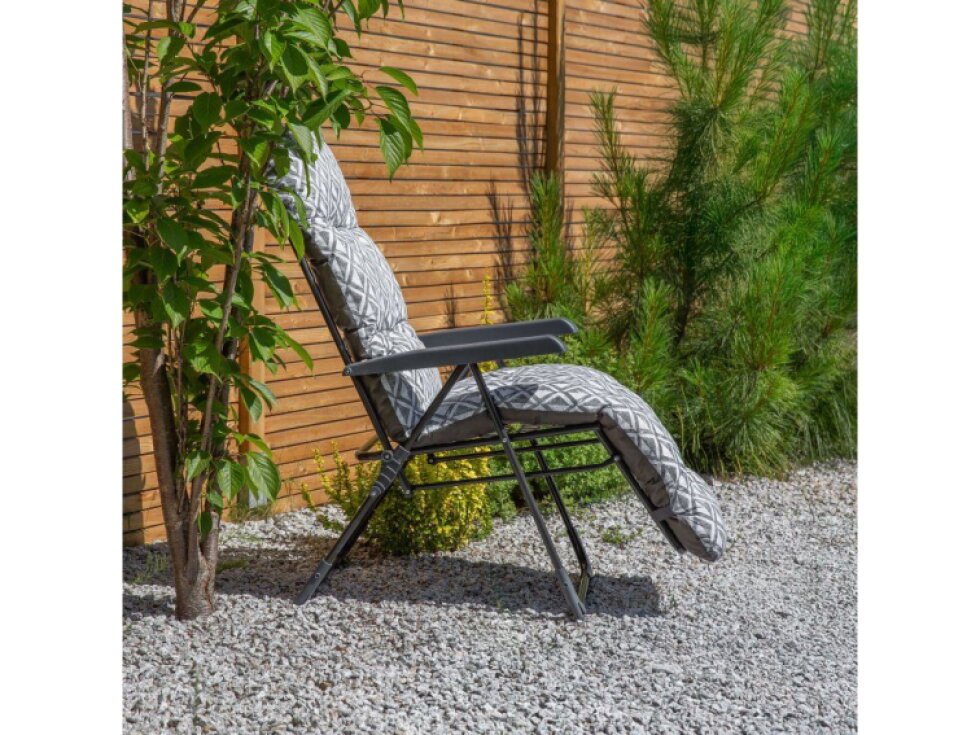 Polohovací zahradní křeslo s podnožkou Samar Hoch H039-06PB PATIO