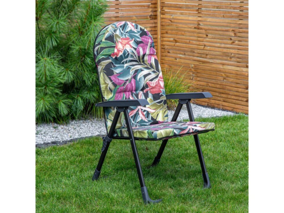 Polohovací zahradní křeslo Galaxy Black Edition G052-23IB PATIO