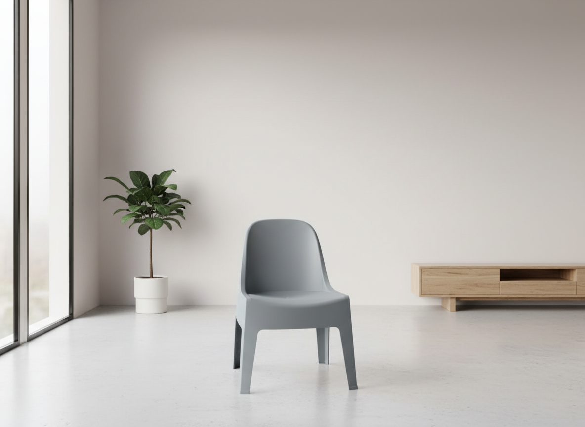 Plastová zahradní židle Milane Agate Gray FERNE