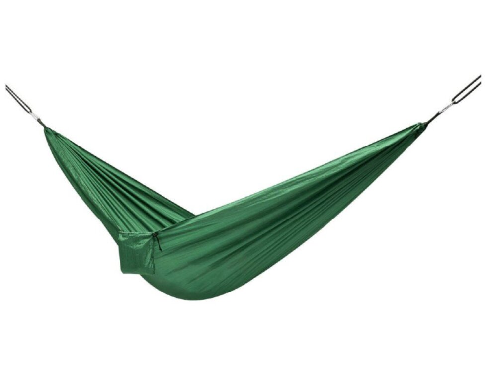 Turistická houpací síť 260 x 140 cm, zelená