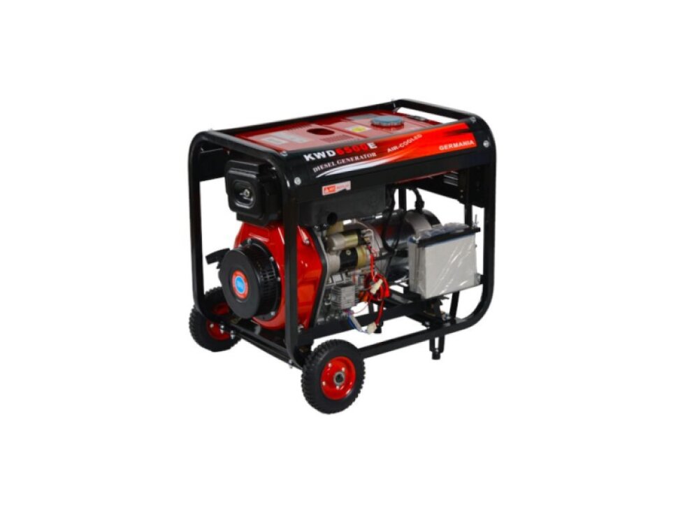Naftová elektrocentrála 6500W 12/230/380V KD120