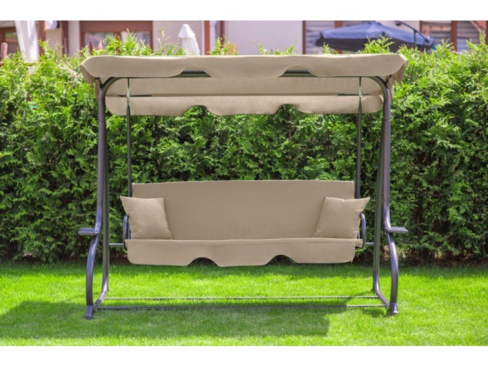 Tomido Zahradní houpačka COMFORT LUX béžová