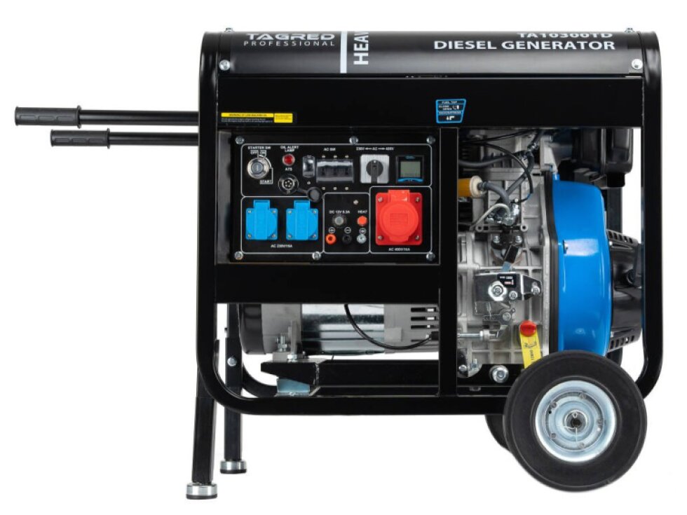 Elektrocentrála Diesel TAGRED 7000W 230/400V 14KM AVR TA10300TD
