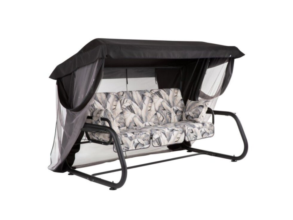 Zahradní houpačka Venezia s moskytiérou a bočními stolky G057-06PB PATIO