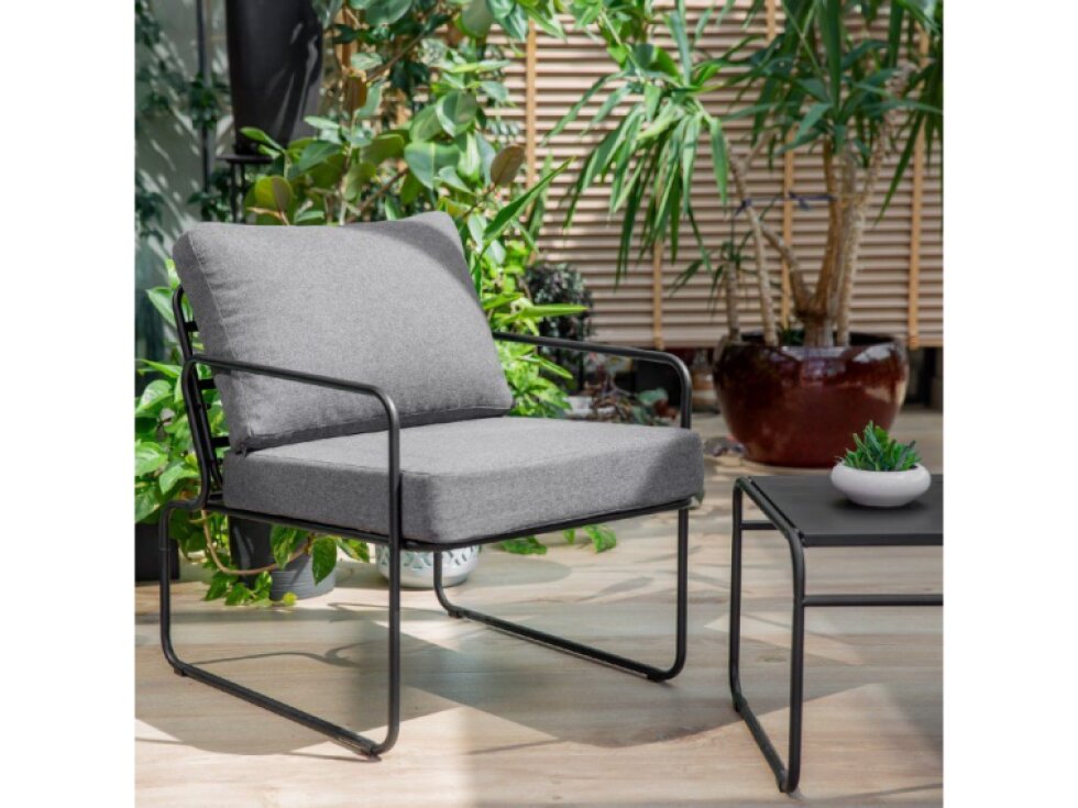 Zahradní křeslo Nefryt Grey PATIO