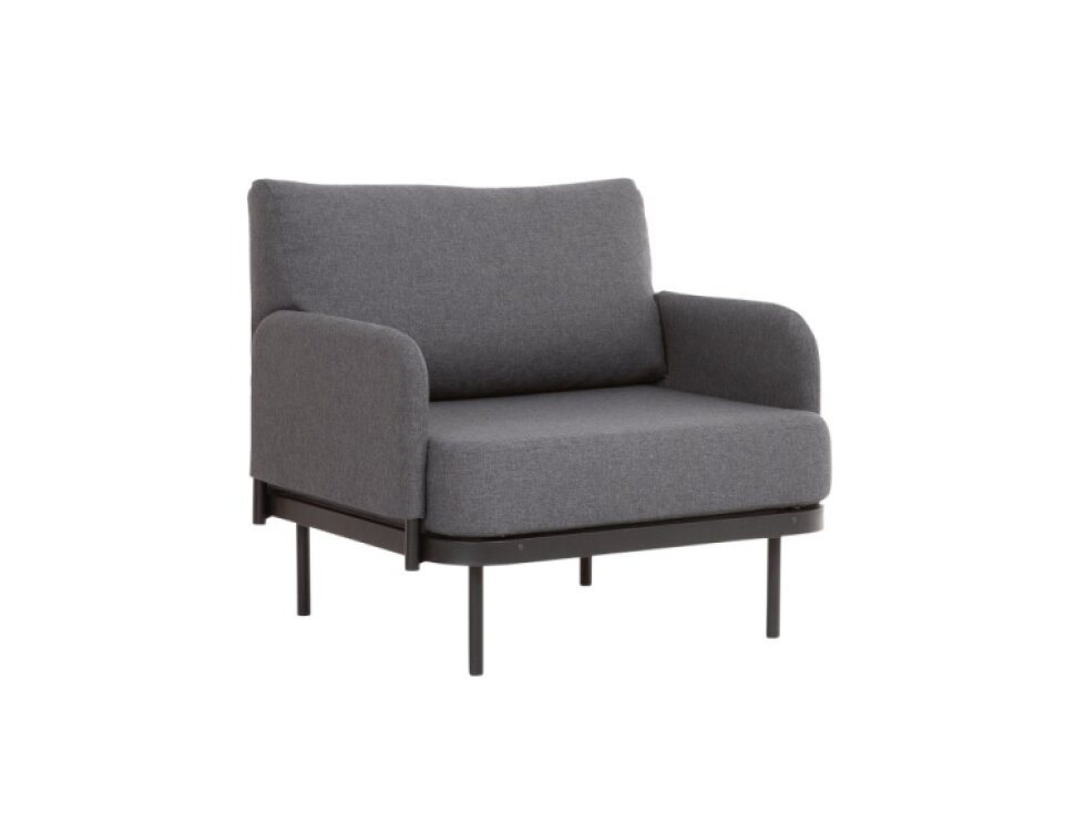 Šedé zahradní křeslo Piryt D060-16EW PATIO