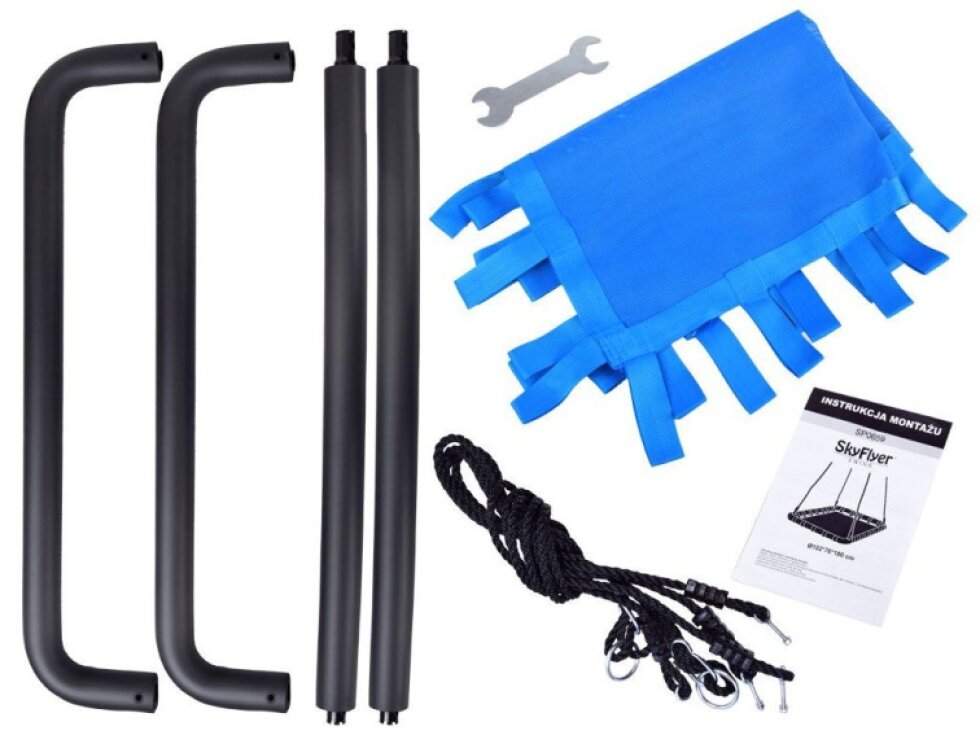 Houpací hnízdo 102x76 cm SkyFlyer BLUE