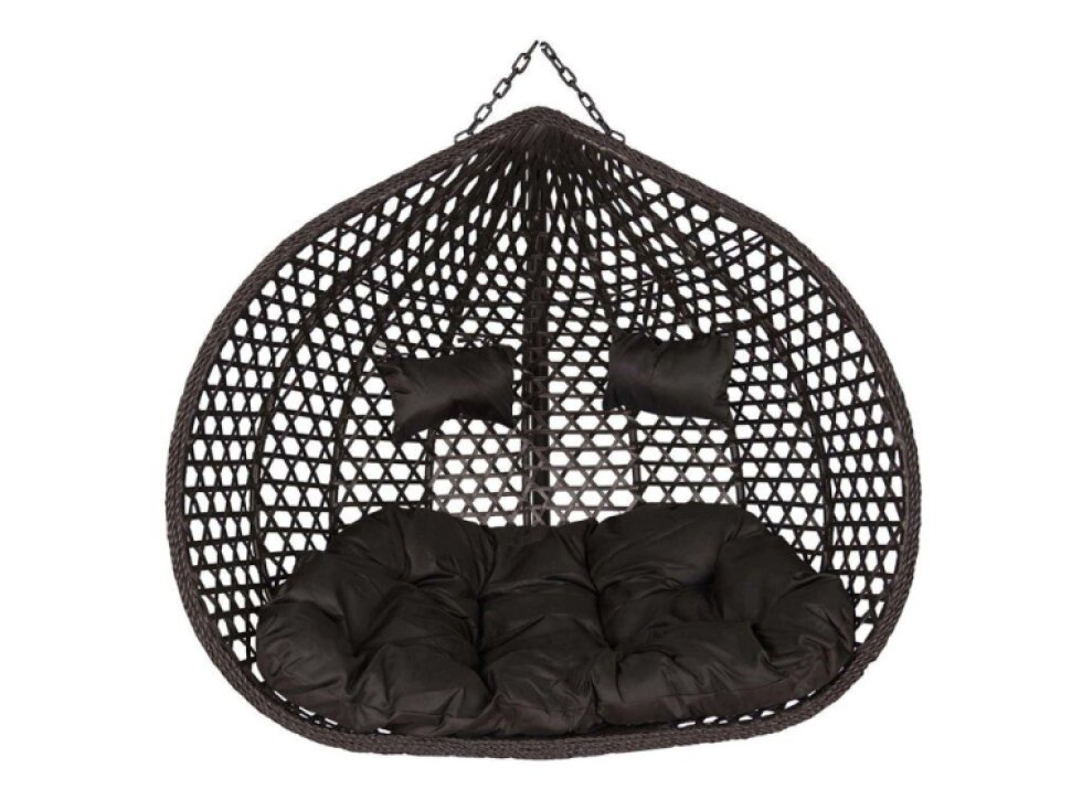 Závěsný koš MARCEL Black (bez kovové kostrukce bez podstavce)