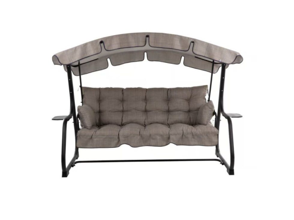 Zahradní houpačka Ravenna Black Editon s bočními stolky H024-04IB PATIO