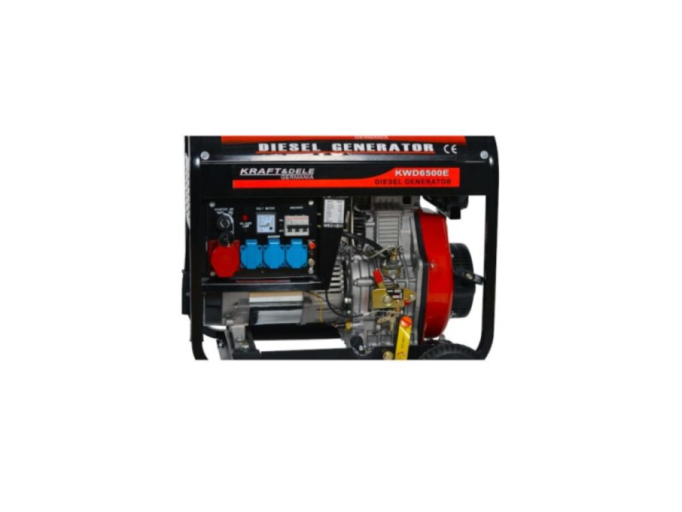 Naftová elektrocentrála 6500W 12/230/380V KD120