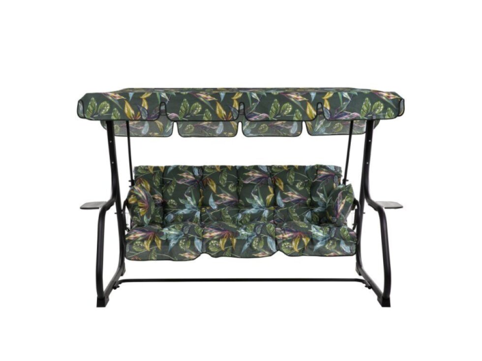 Zahradní houpačka Parma Black Edition s bočními stolky G058-02PB PATIO