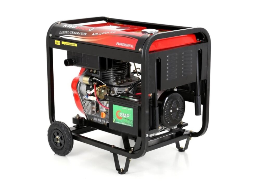 Diesel elektrocentrála 6,5KW AVR 12/230V KD122