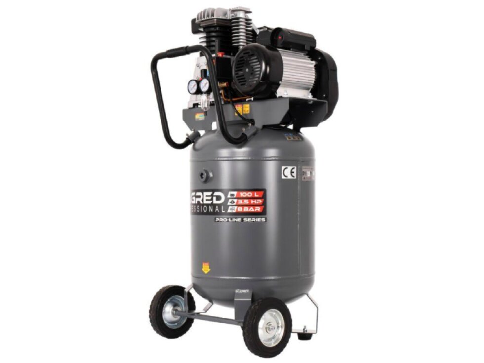 Dvoupístový olejový kompresor 100 l 230 V 10 bar 3500 W TA3401