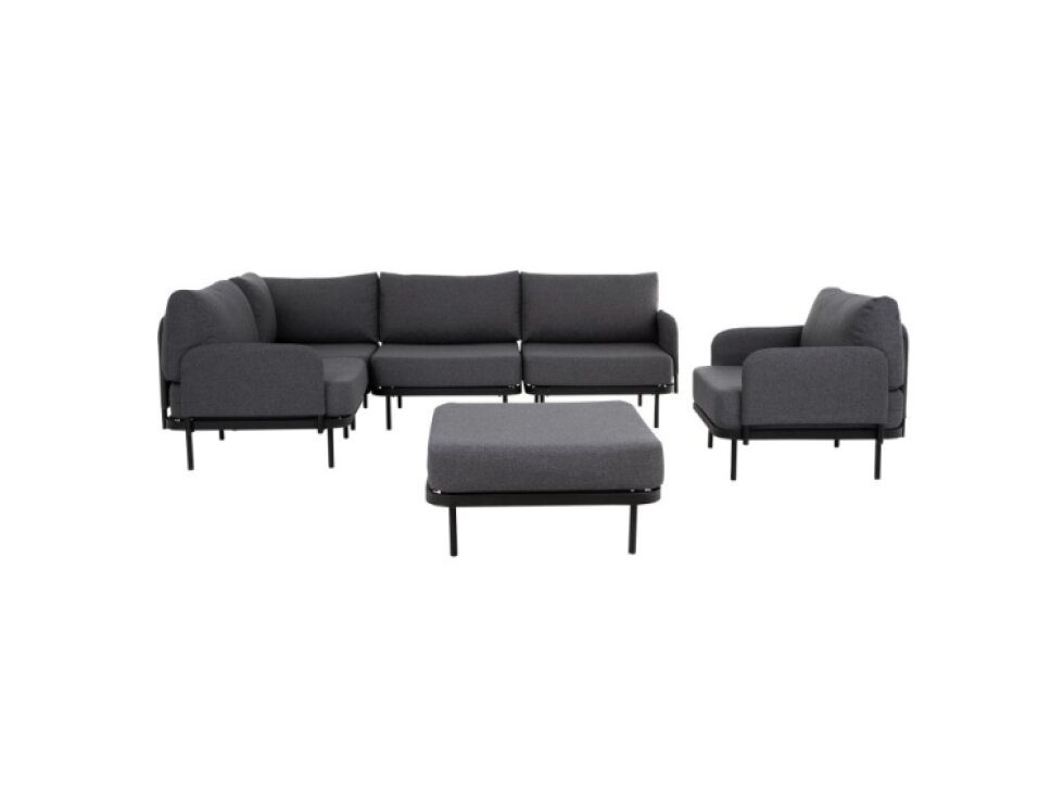 Šedé zahradní křeslo Piryt D060-16EW PATIO