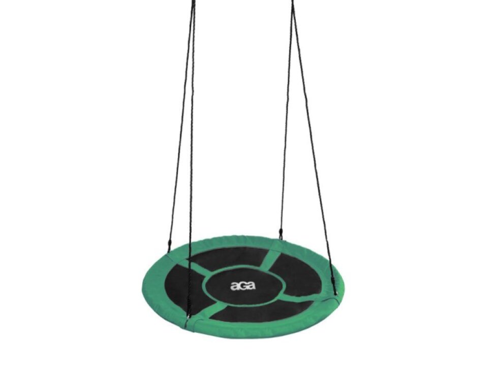 Aga Závěsné houpací hnízdo Relaxační, 90 cm, 150 kg, Zelená