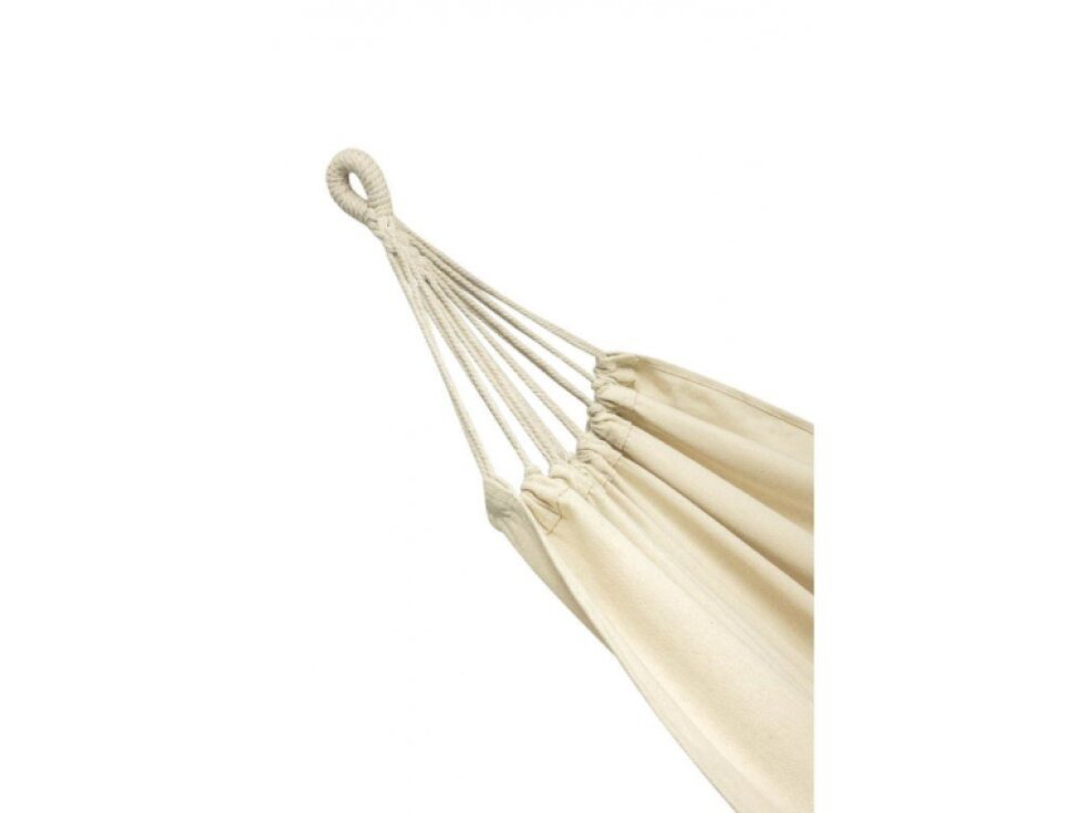 Zahradní houpací síť boho 200 cm ecru