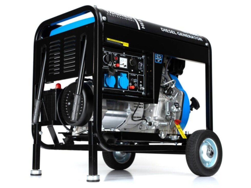 Elektrocentrála TAGRED s dieselovým motorem 7350W 10HP, JEDNOFÁZOVÁ, TA7350D