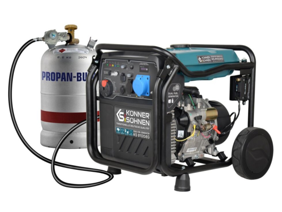 Elektrocentrála invertorová benzínová/LPG KS 8100i EG