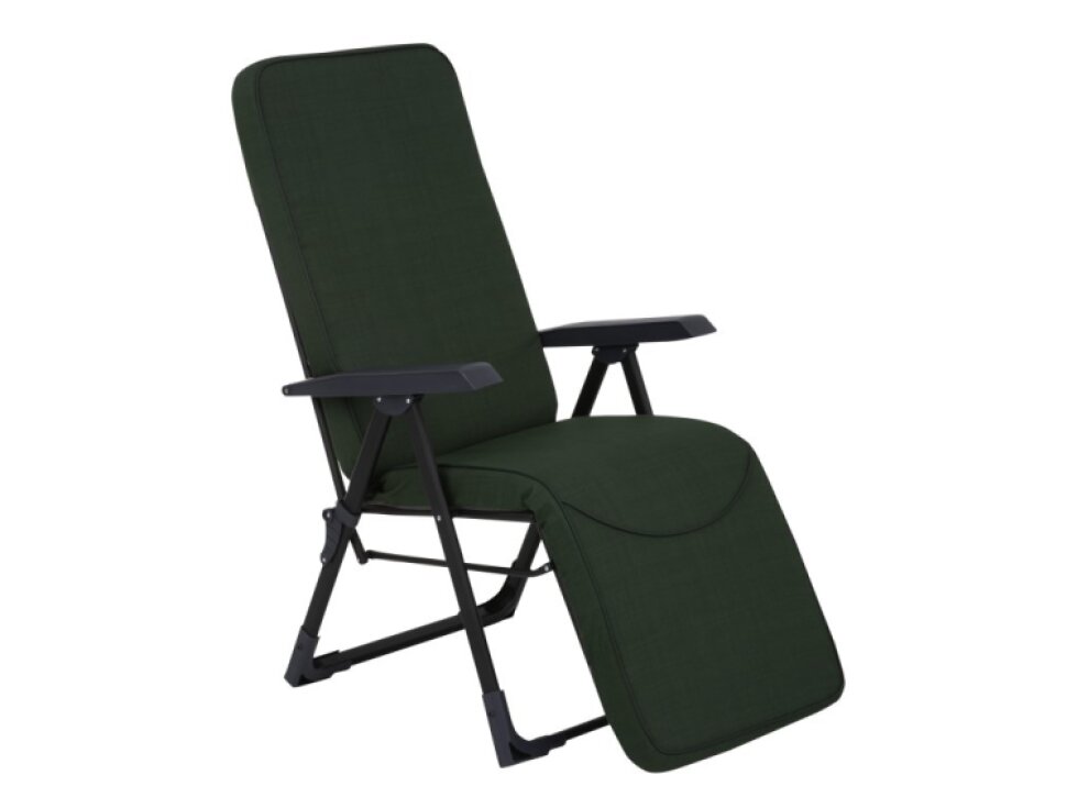 Polohovací zahradní křeslo s podnožkou Modena Plus Square Black Edition H024-32PB PATIO