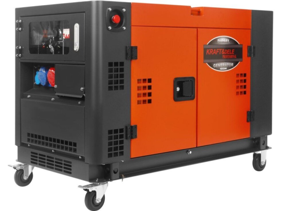 Dieselová elektrocentrála 15,5 kW, 230 V, 400 V, 32 A, KD3240