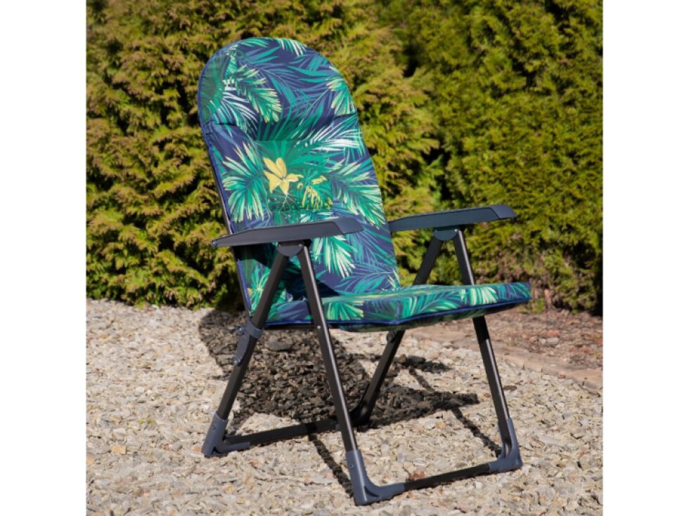 Polohovací zahradní křeslo Galaxy Black Edition G051-02IB PATIO