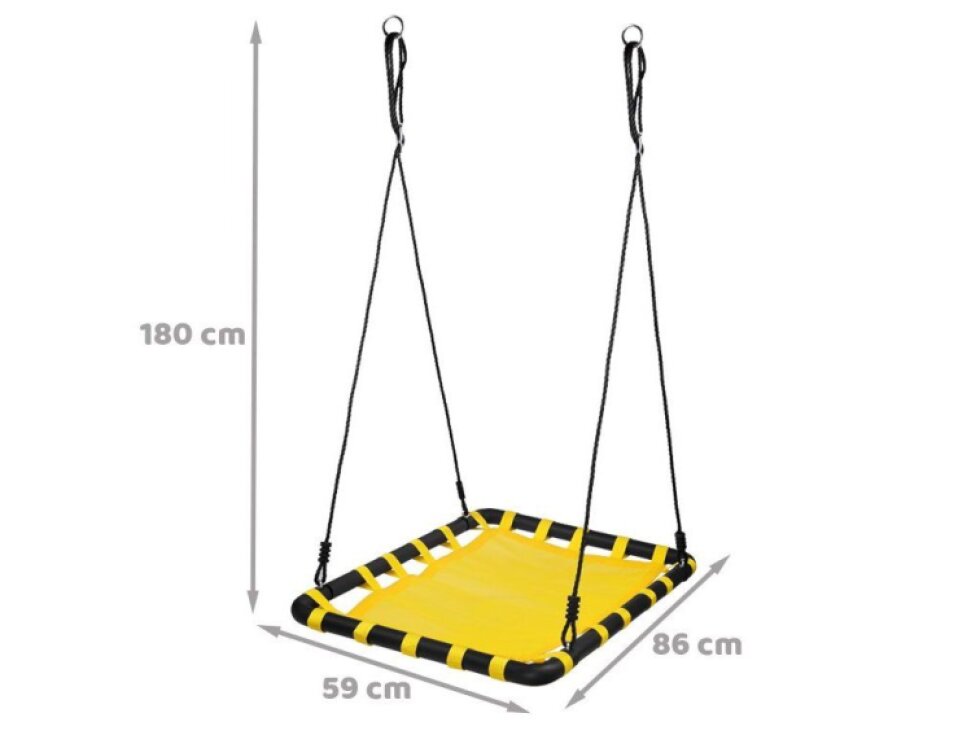 Houpací hnízdo 102x76 cm SkyFlyer YELLOW