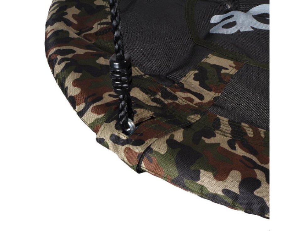 Aga Závěsný houpací kruh Relaxační Hnízdo, 90 cm, 150 kg, Více barev, Kov, Látka