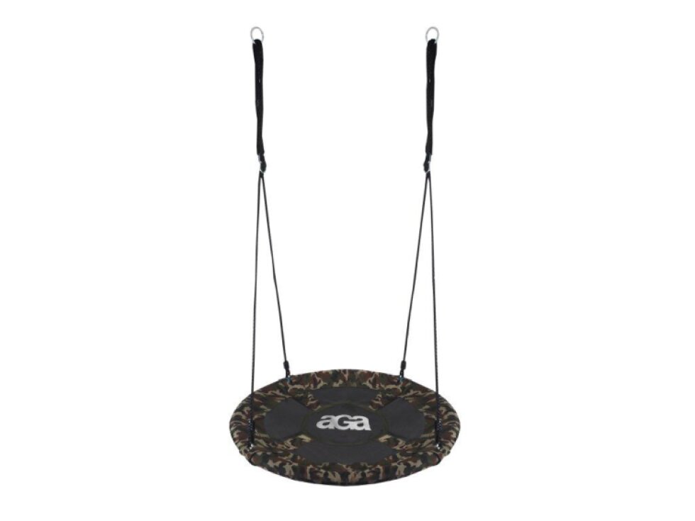 Aga Závěsný houpací kruh Relaxační Hnízdo, 90 cm, 150 kg, Více barev, Kov, Látka