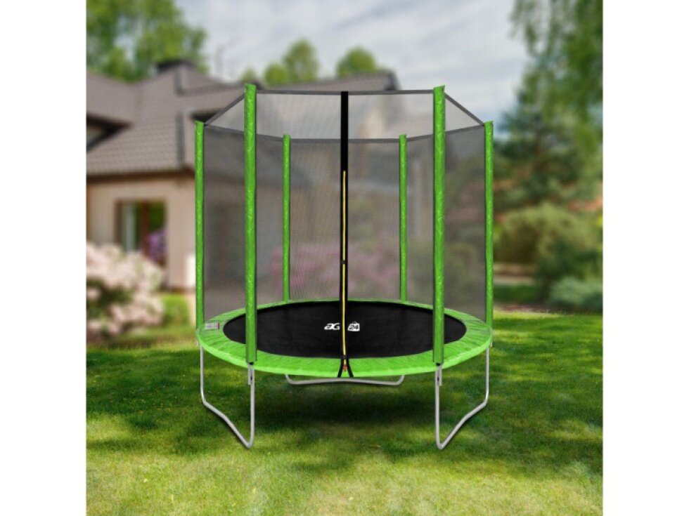 Aga Trampolína SPORT TOP Robustní, 180 cm, Vnější síť, Nosnost 100 kg