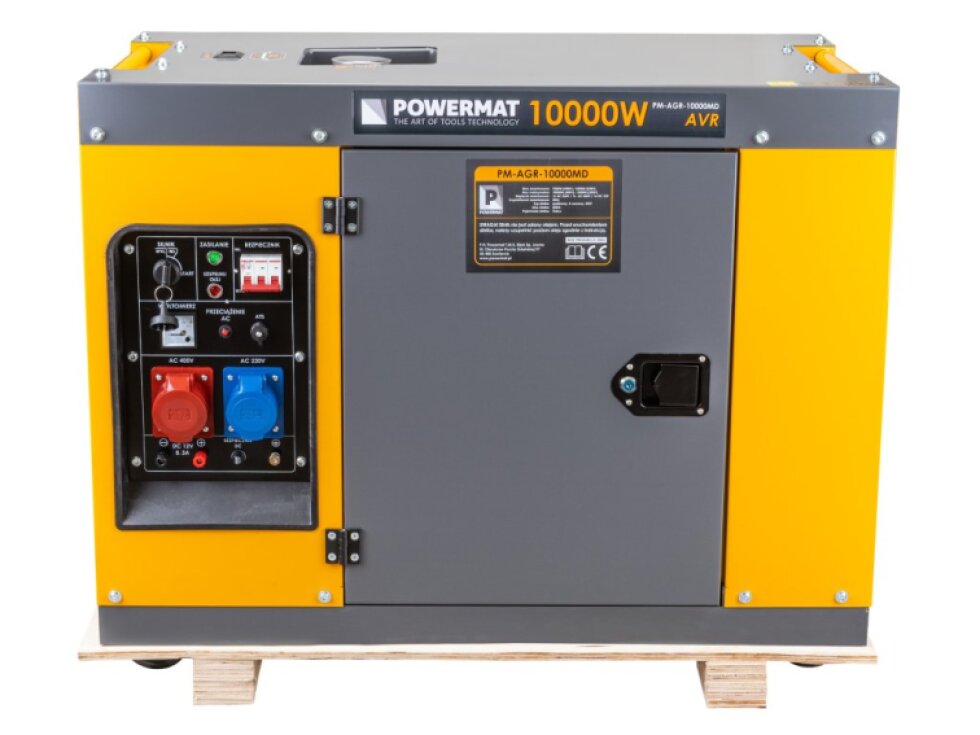 Dieselový generátor 10kW 230V 400V ATS PM-AGR-10000MD