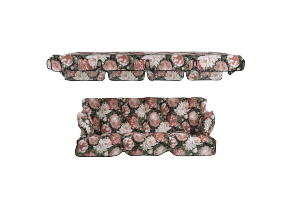 Zahradní houpačka Parma Black Edition s bočními stolky A011-05PB PATIO