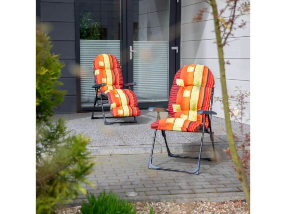 Polohovací zahradní křeslo s podnožkou Samar Plus C025-13BB PATIO