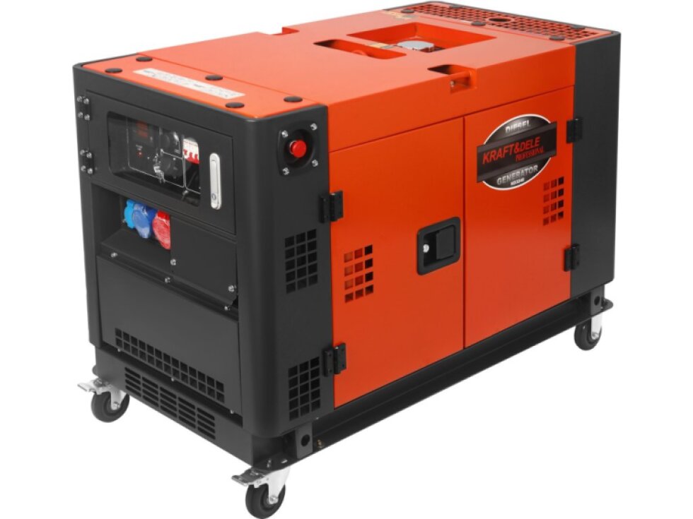 Dieselová elektrocentrála 15,5 kW, 230 V, 400 V, 32 A, KD3240
